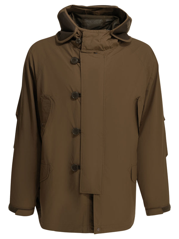 Windstopper® Flight Parka Jackets And Coats Brown