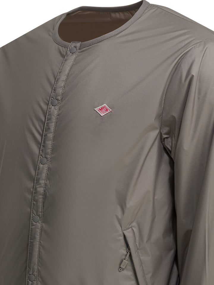 Danton Lightweight Jacket With Logo Jackets and Coats - Grey | 0b0e73060697188a9bf2254acda3ebe82fcc3051