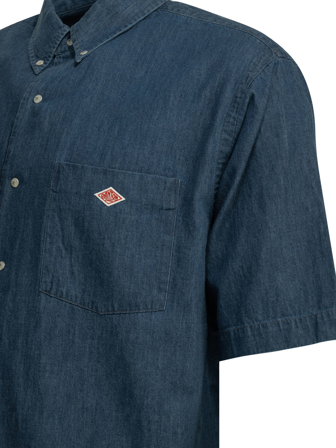 Danton Casual Denim Shirt Shirts - Blue | 91af45f534ce7c0215c57f5d1726ea7e5807e6ea