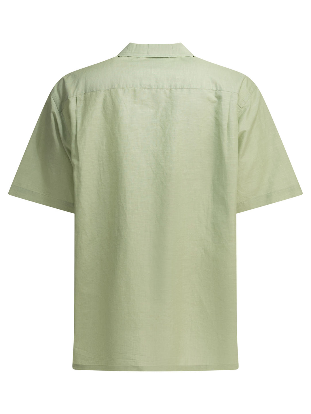 Danton Casual Cotton Linen Shirt Shirts - Green | 0e883222d04b7d3298bbe870c1d9b454f7d9234d