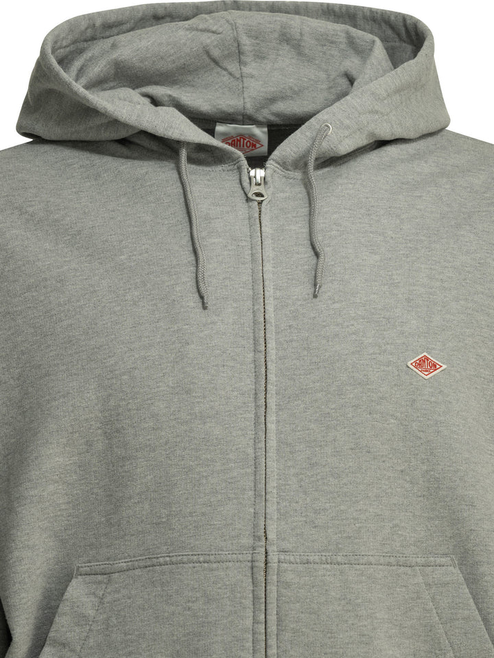 Danton Zipper Hoodie Sweatshirts - Grey | 241c8a10f806f055c2b7552d2a80f62ef4329201