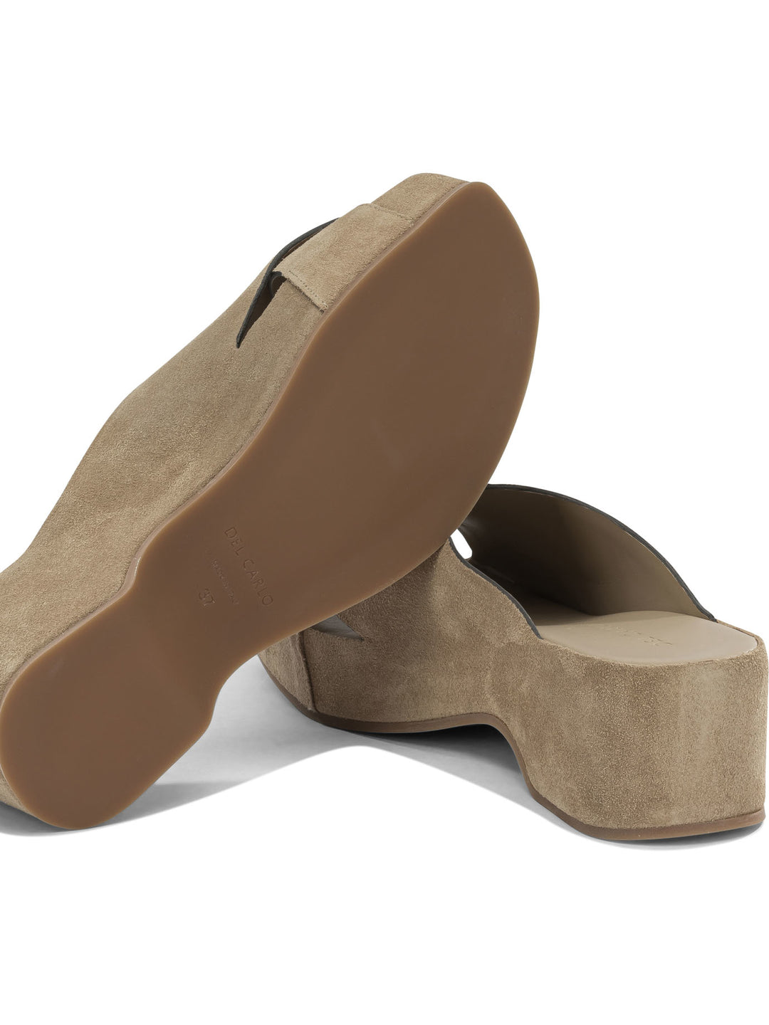 Del Carlo  Sandals - Beige | 7d13ec648693e74d6029f3bff1d8abc60d172936