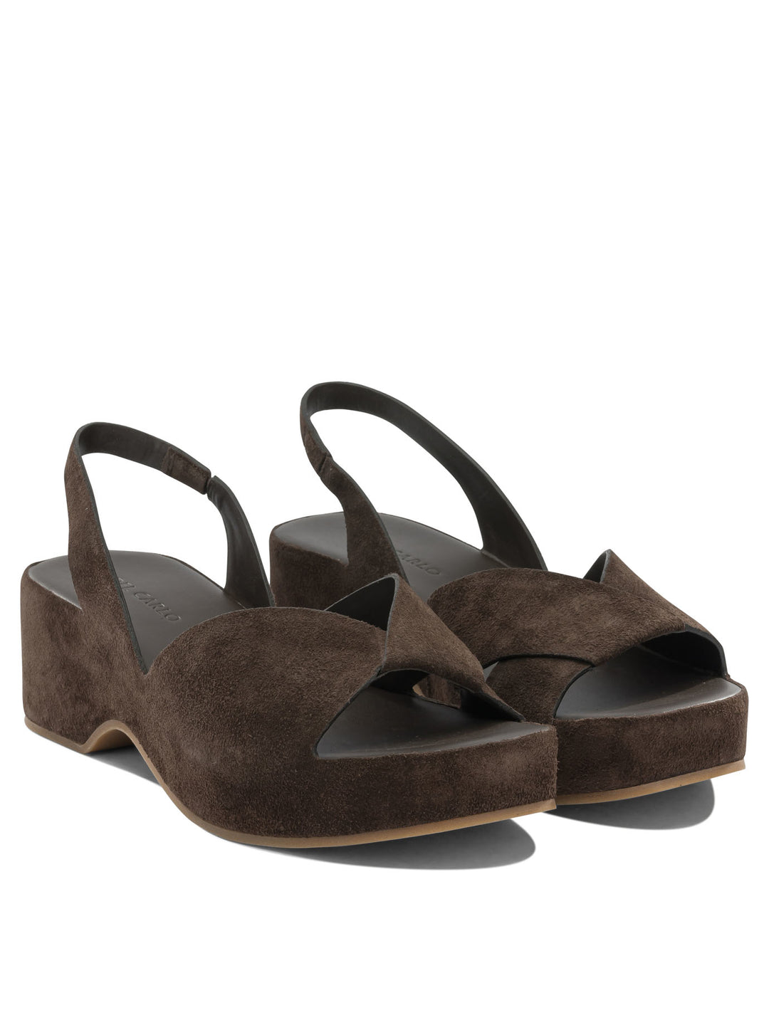Del Carlo  Sandals - Brown | 59e7ca22c6d1fe38896bac11cf05c4719800489b