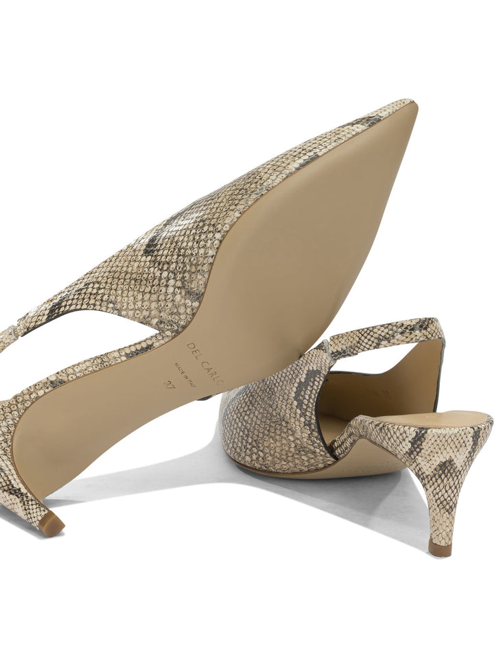 Del Carlo  Heeled shoes - Beige | 909ee2bd2ba7bd2cf5ebda355f9be420f107e2ae