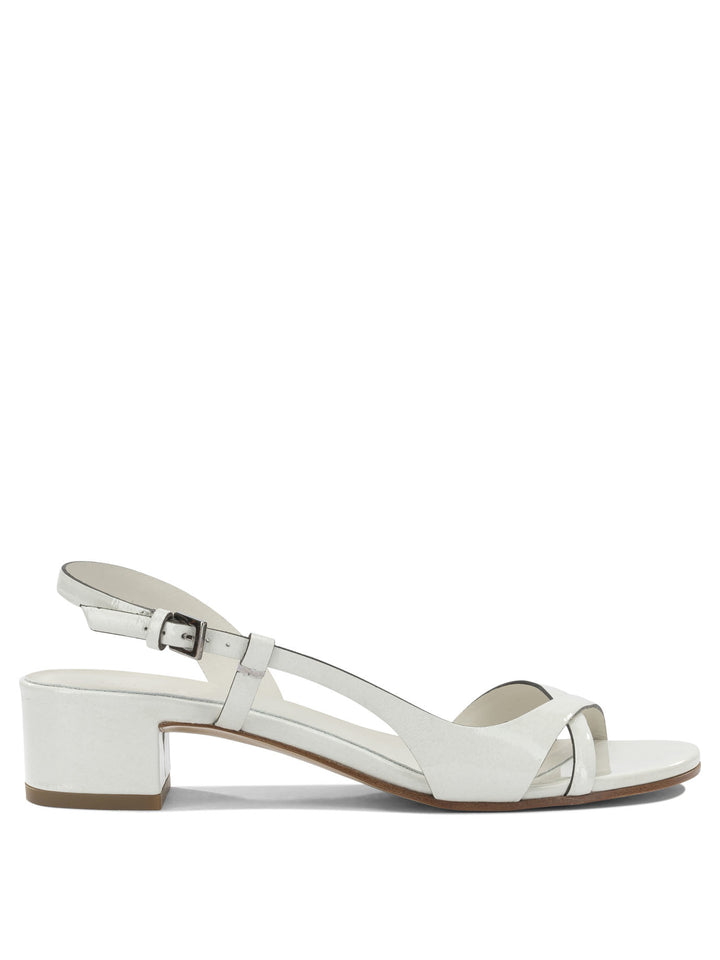 Del Carlo  Sandals - White | 240d5d615358c5d8b7550850bd3b05966453bdce