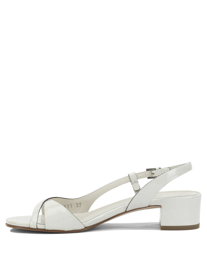 Del Carlo  Sandals - White | 92650f86ded652218910f93d518fb9265df7eeb0