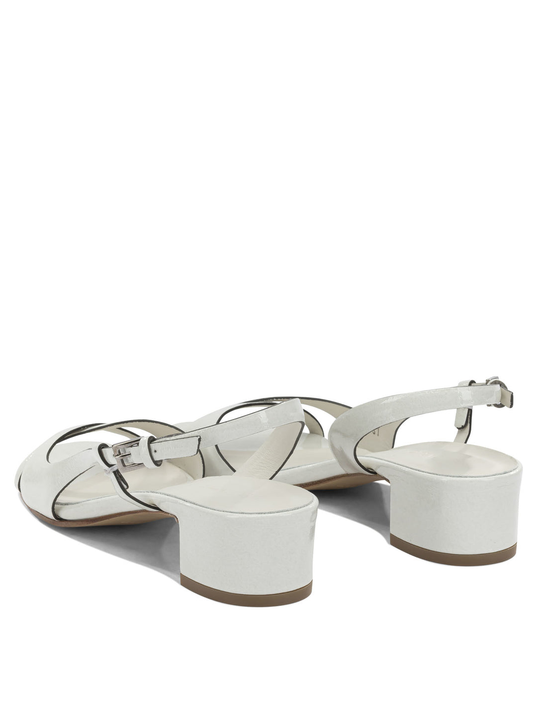 Del Carlo  Sandals - White | feff2a3c1d47d2f35bcaa79b8fec09cf7a08ff1d