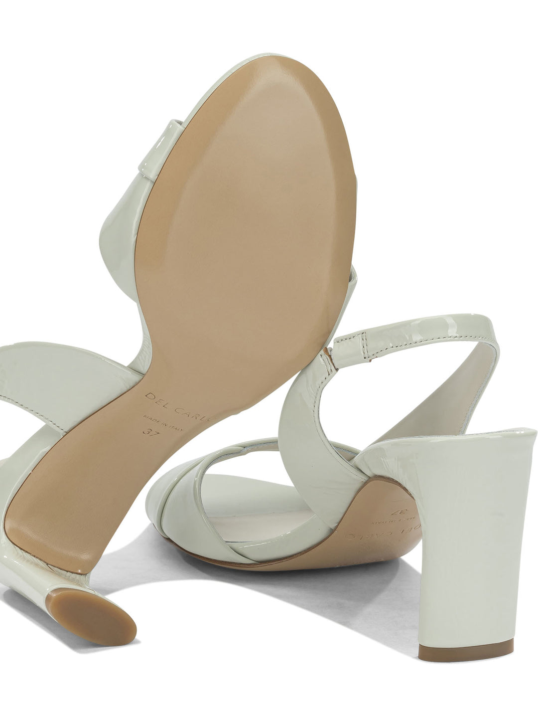 Del Carlo  Sandals - White | 3e238685b7e6eddbf3350300455133128e40c797