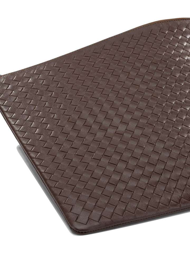 Dragon Diffusion A4 Clutches - Brown | bff042f1af3921d07c5de1ce65604a991c765a7a