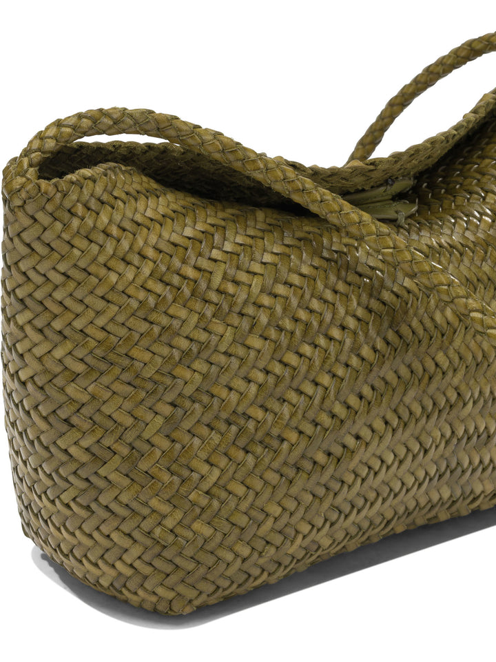Dragon Diffusion Corsina Shoulder Bags - Green | 3039e0568cb7983cb552846a7aec048c2a61b8ec