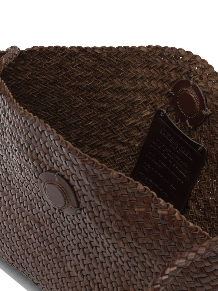 Dragon Diffusion Corsina Shoulder Bags - Brown | 3b1de2a5e3b695425d34758e5b046b1d6942f6b0