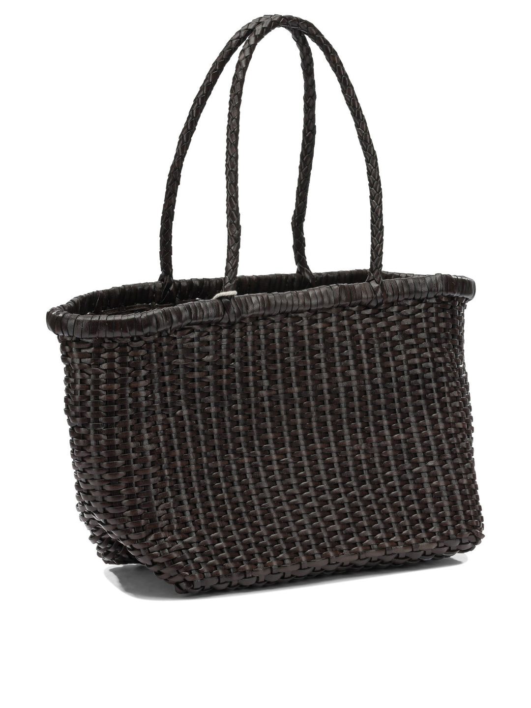Dragon Diffusion B Weave Shoulder Bags - Brown | 383a430f330ea3d7f927a5af0702b38b023315a7