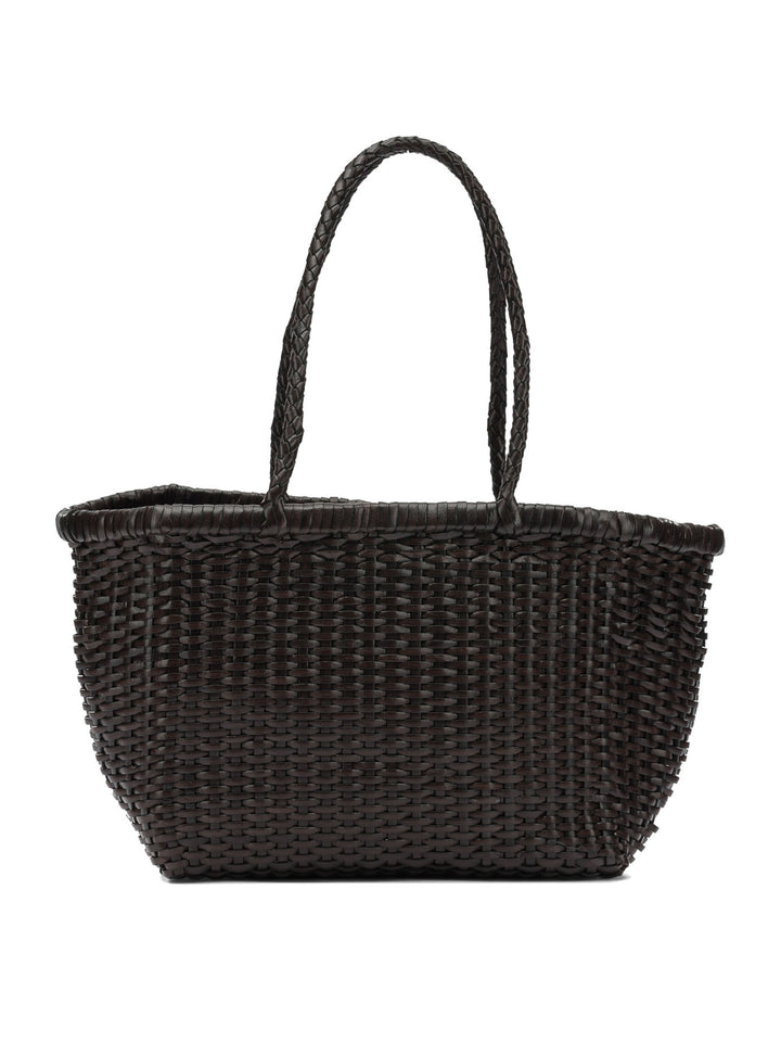 Dragon Diffusion B Weave Shoulder Bags - Brown | 0dd0aa9f7d0c335904d9a06034be522dc8c1b02c