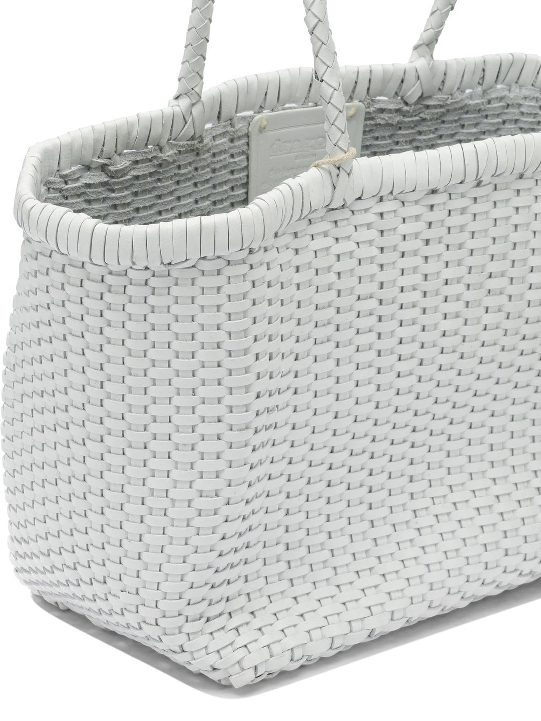 Dragon Diffusion B Weave Shoulder Bags - White | d38c93afadcc931b7ae705846ccb9650f4beb29e