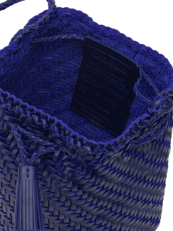 Dragon Diffusion Pompom Double Jump Crossbody Bags - Blue | a247528542362abf0537f50d6ccafca110d1e553