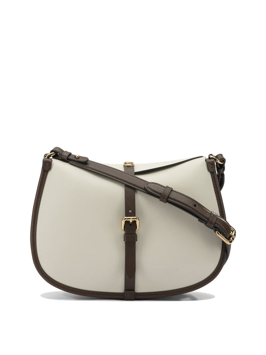 Pony Shoulder Bags White
