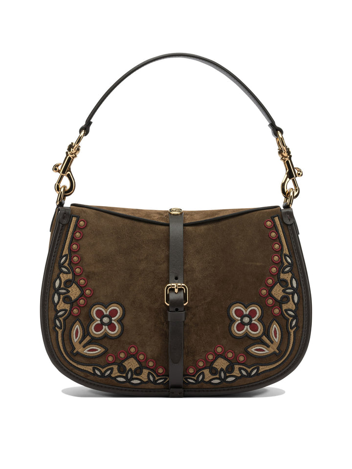 Etro Pony Shoulder Bags - Brown | 8c26e3907505d500327facd0728e11e0dac93970