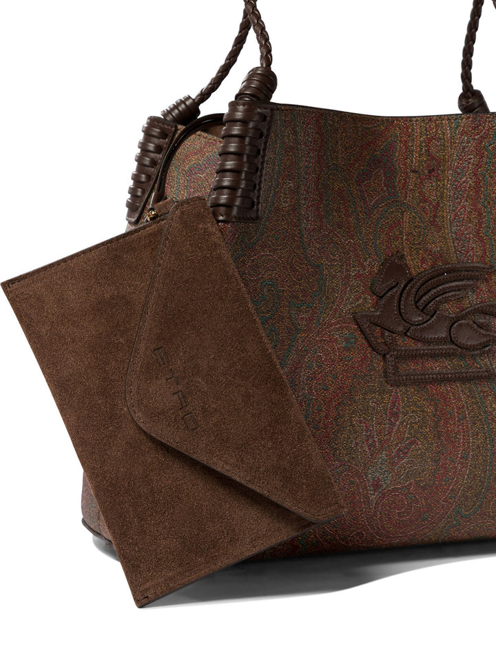 Etro Libra Shoulder Bags - Brown | 4417a529b7a67f8195e9efdea507ae289fbe3fca