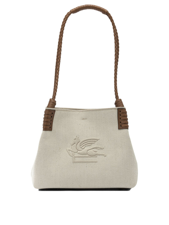 Libra Shoulder Bags White