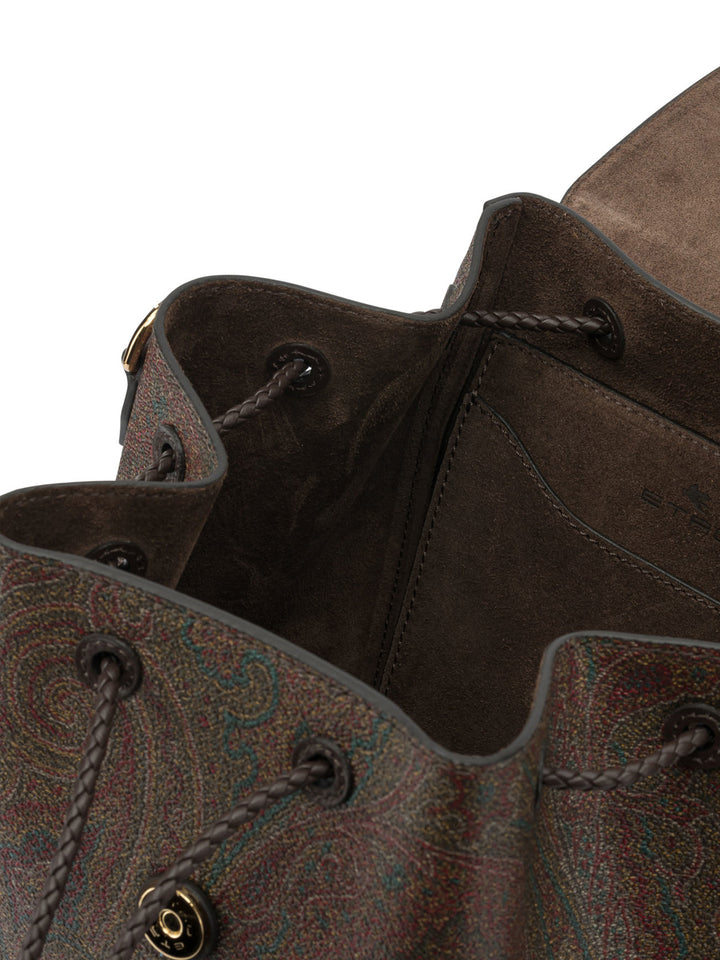 Etro Etro Essential Backpacks & Travels - Brown | d7ca92562ccf76d94eccab2c9b6ab7f4eee5913a