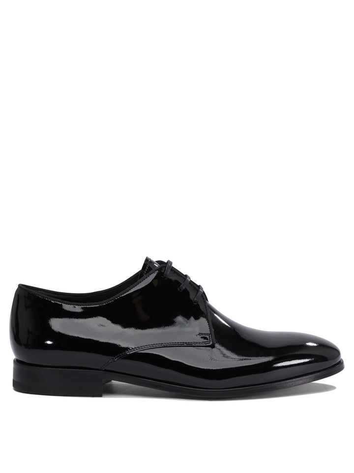 Fabi Patent Leather Oxford Lace-Up shoes - Black | a8a3d47c99c853ebcab6eedecf119cbff363aa44
