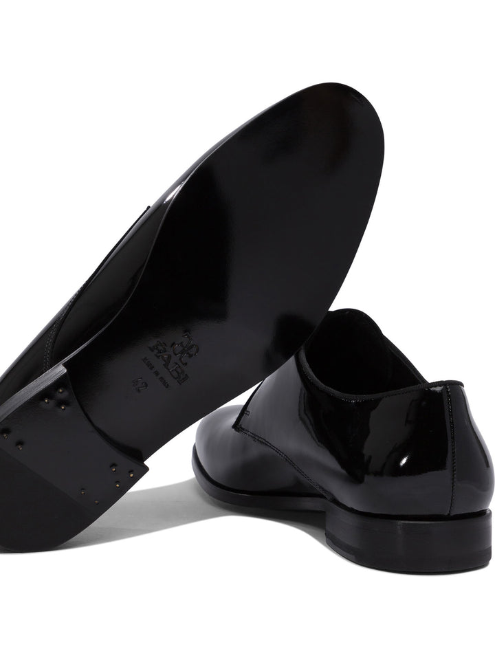 Fabi Patent Leather Oxford Lace-Up shoes - Black | 7ed78bdc7f5327bdd78c6281dfd9a7b4c2ee8ff3