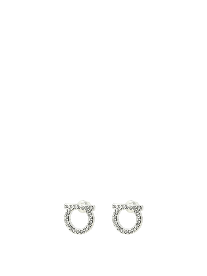 Ferragamo Gancini Crystals Jewels - Silver | 622693617a3b8c44465f6bb88ebab028776485fd