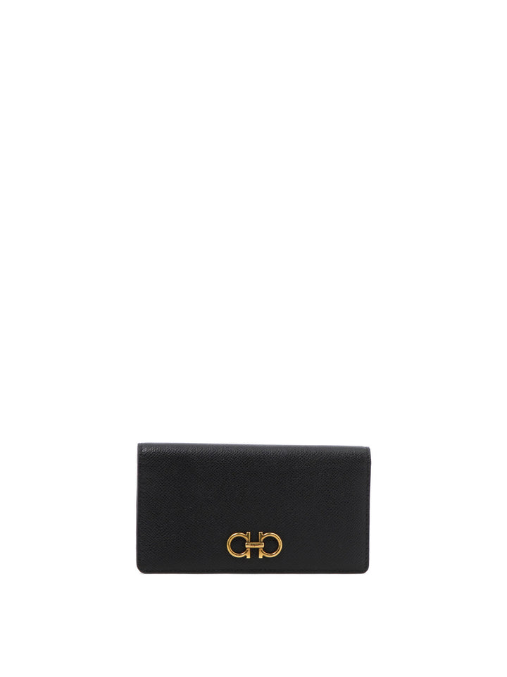 Ferragamo Gancini Wallets & Card holders - Black | 2aa4bb83c5da0e1217020eac1414f79244c2ab46