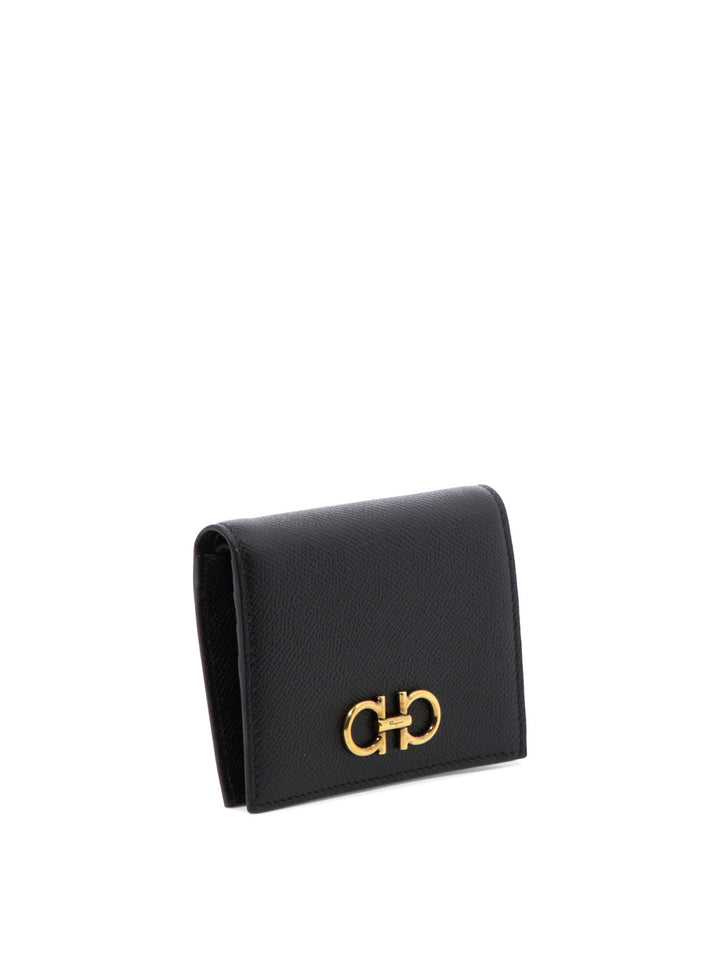 Ferragamo Gancini Wallets & Card holders - Black | 61d98d0f439c353d0cb22cb2115effd5f5b372bf