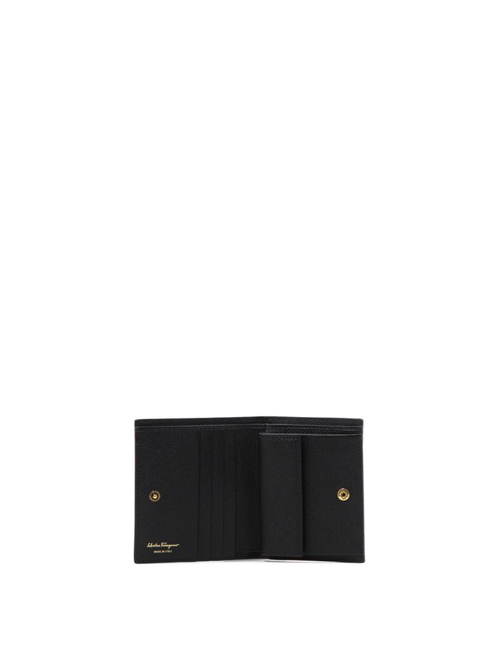 Ferragamo Gancini Wallets & Card holders - Black | f8b1b2defebc8f2d1c6d62a7a4520158a424715e