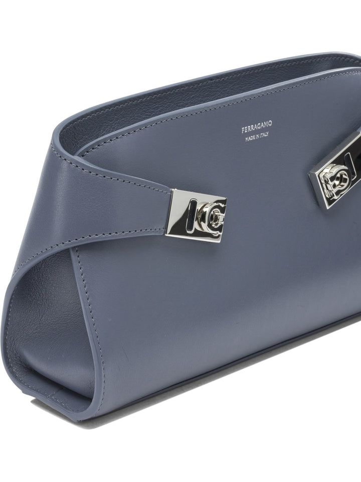 Ferragamo Hug Crossbody Bags - Blue | 815fbe5a10523baa72abcd849f2871a58e7ab06b