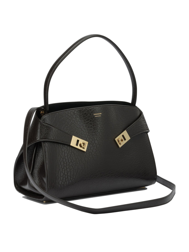 Ferragamo Hug Handbags - Brown | 2587ddccb8caab1c69032cc214a834d3c44bb3f3