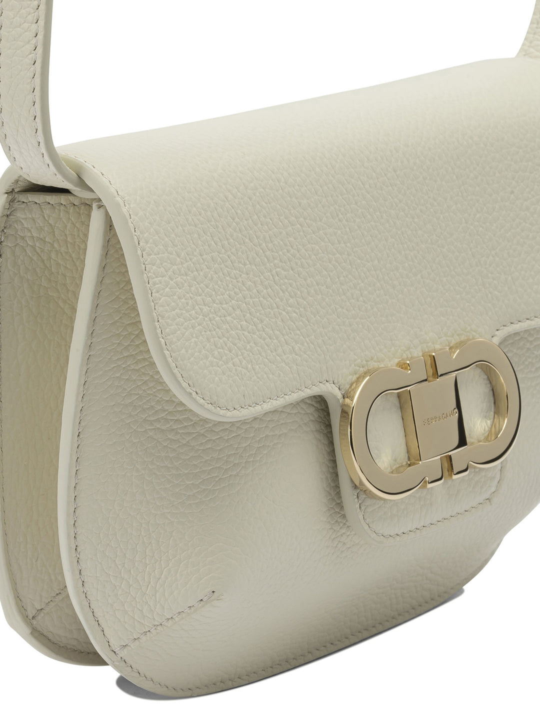 Ferragamo Lizzy Crossbody Bags - White | 97eb9c913f1fdcc8234bcad9140a75608b341dc6
