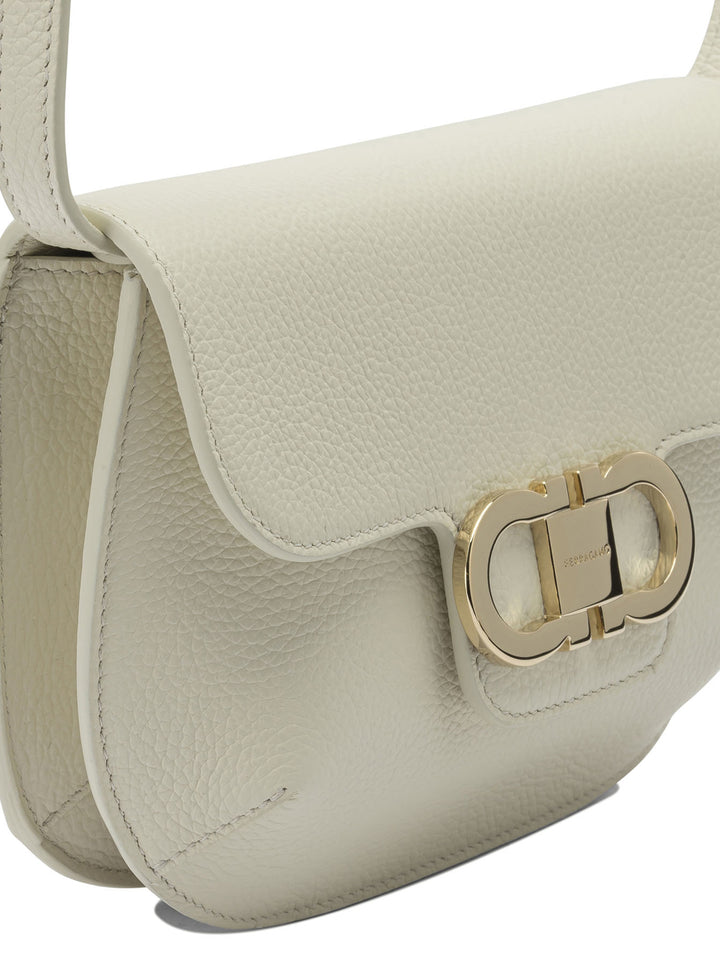 Ferragamo Lizzy Crossbody Bags - White | 97eb9c913f1fdcc8234bcad9140a75608b341dc6