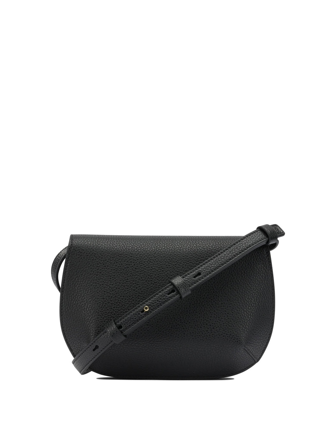 Ferragamo Double Gancini Crossbody Bags - Black | 2cd3fa76f5b0f7e8a047f80e4efe2ea9b9c618ba