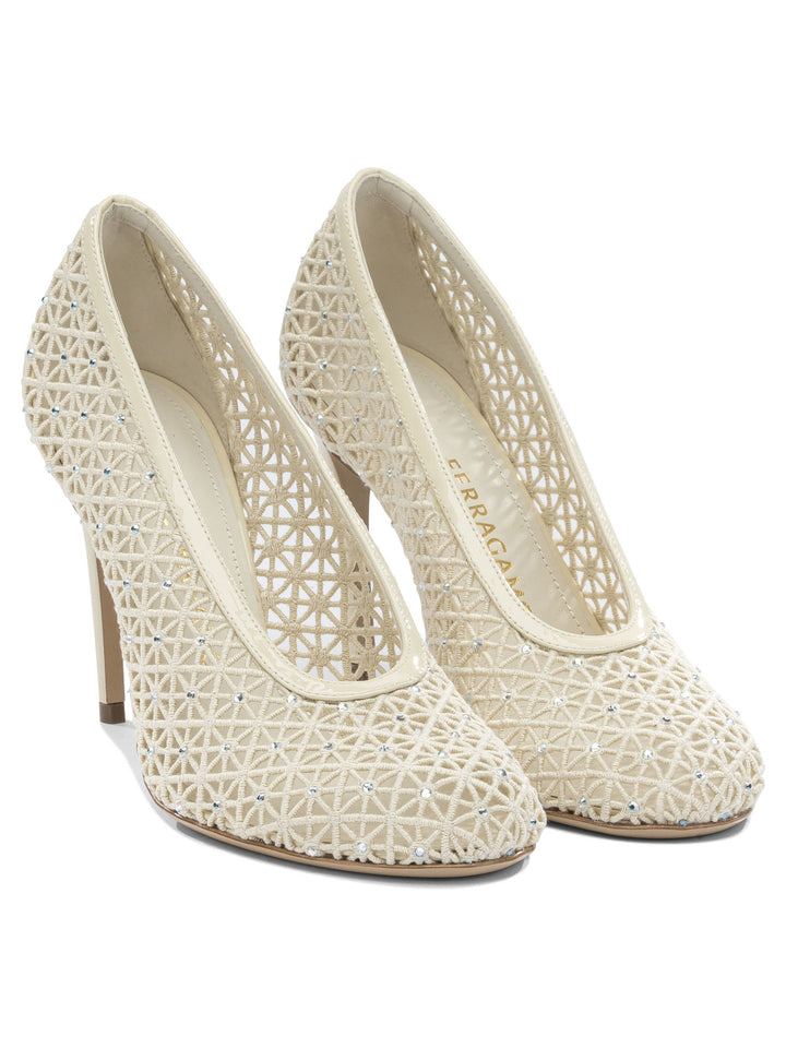 Ferragamo  Heeled shoes - White | 3e1653d85dc0d9d09d3dfe3328393139f9e7d586