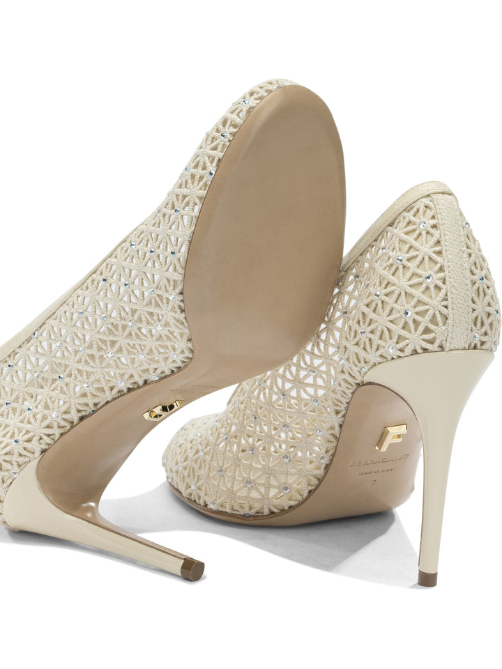 Ferragamo  Heeled shoes - White | e9a46b287bd469de87219c7eeb415e01f8755689