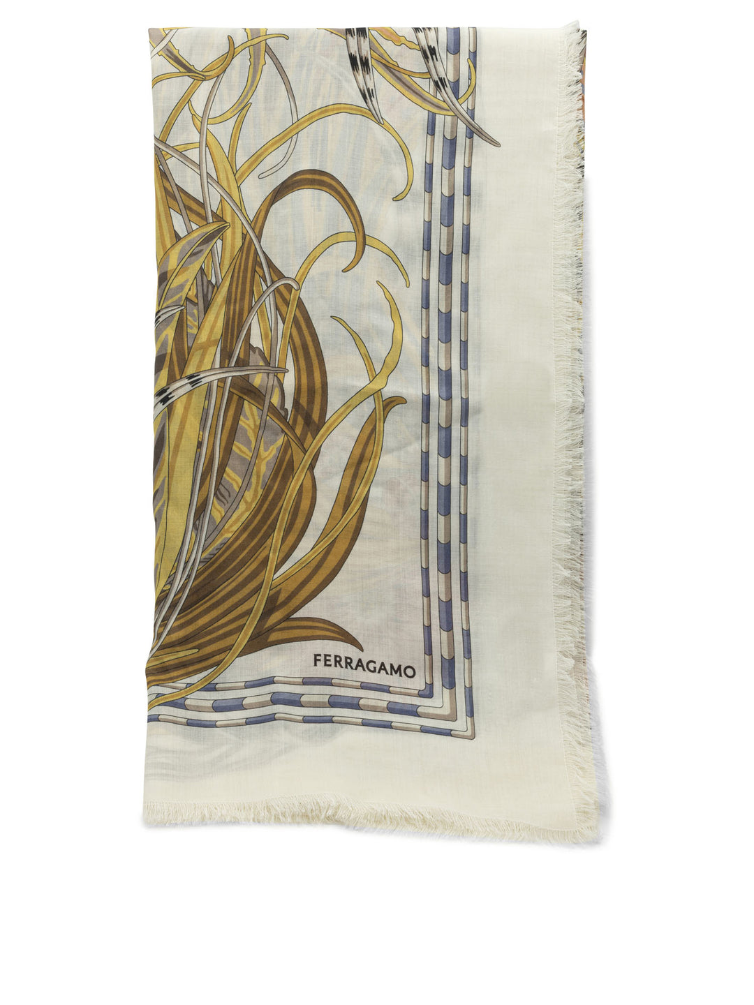 Ferragamo Rooster Sciarpe & Foulard - Black | 80fa266dc3d52e64a244ce0eacb42cf29daedee4