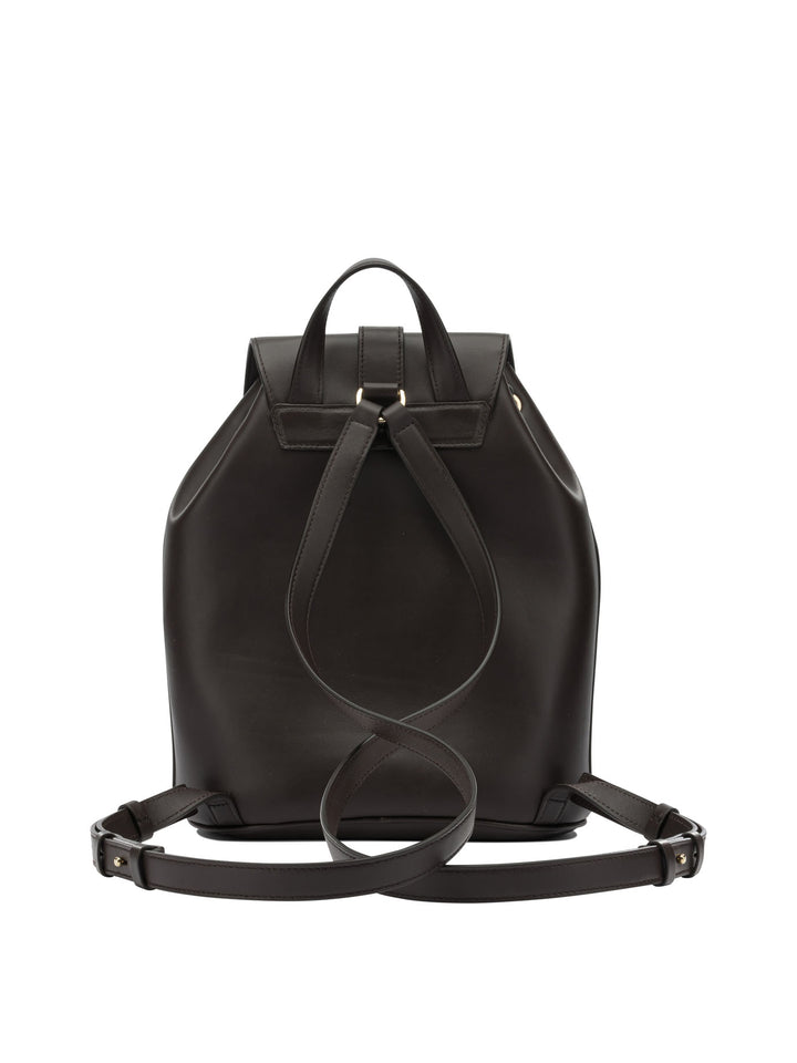 Ferragamo Casual Leather Backpack Backpacks & Travels - Brown | 2e77c331732785dec744a9ceee508deb7cc099cc