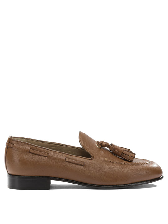 Tassel Loafers & Slippers Brown