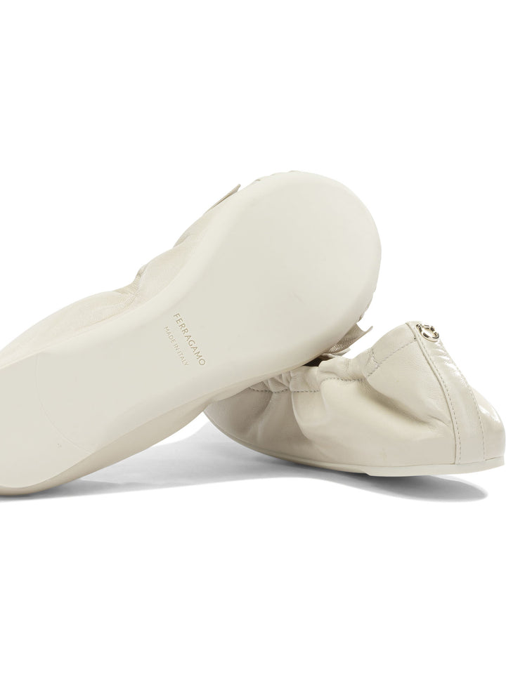 Ferragamo  Ballerinas - White | bcd522797a636076f6f286bd715cf6fd2684be2b