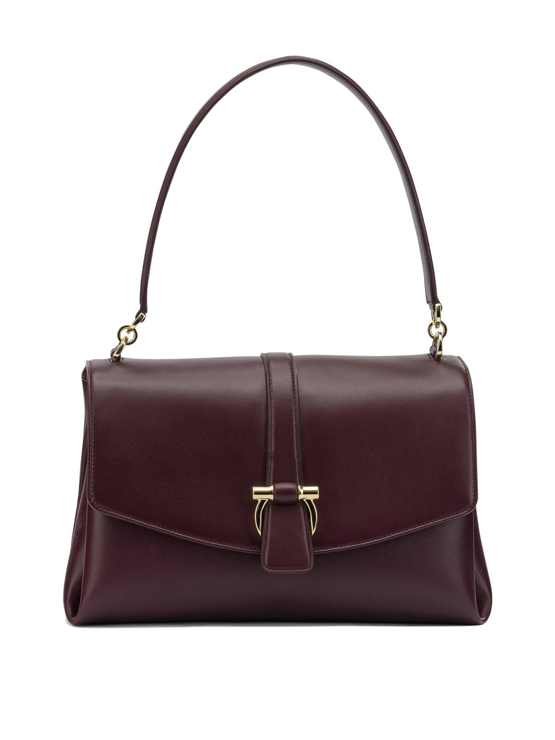 Ferragamo Leather Handbag Handbags - Bordeaux | 3222cca8f0e907ae08a3407c044cedc40238f141