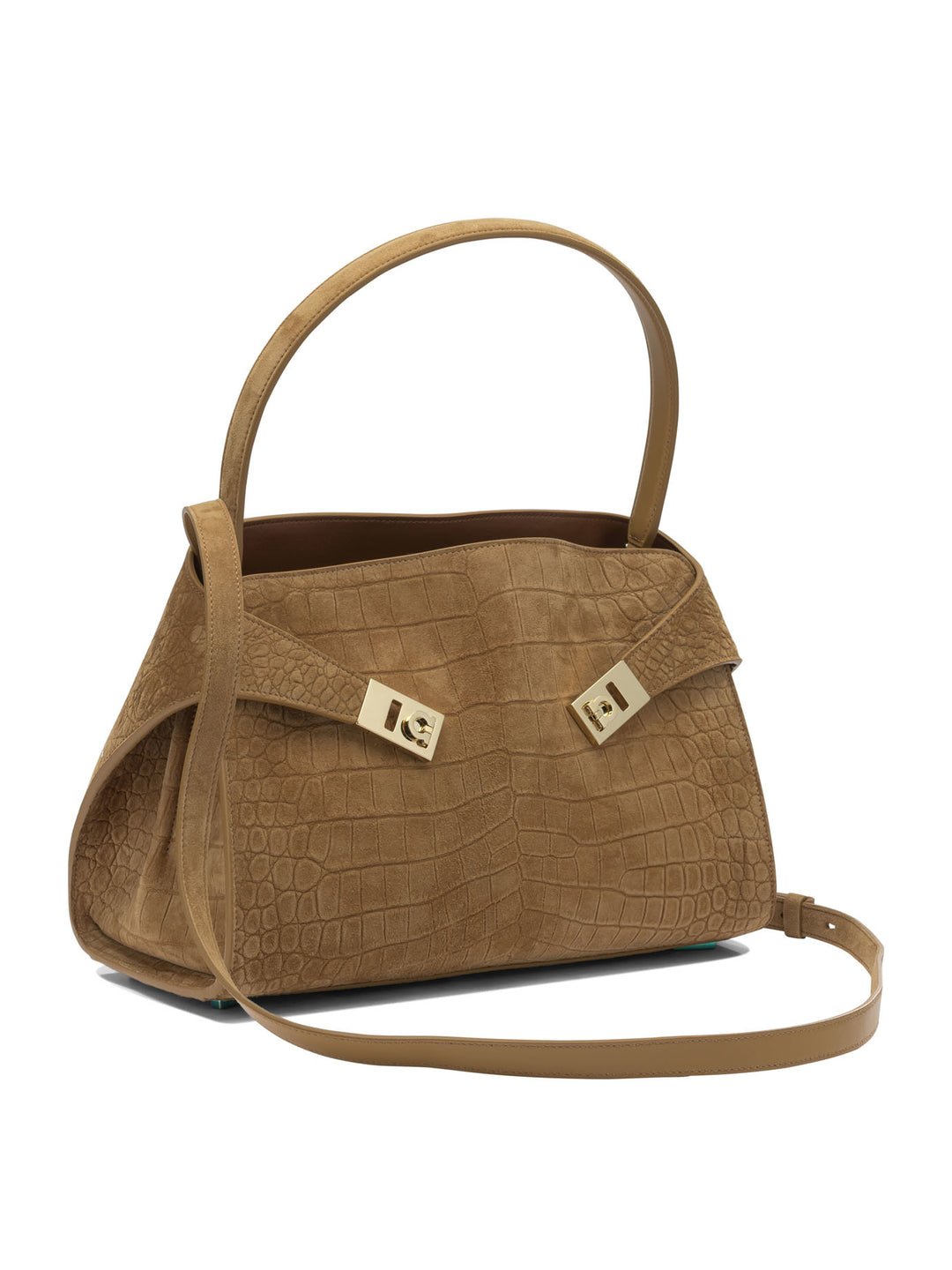 Ferragamo Hug Soft Shoulder Bags - Brown | e2c475b8e8f8bca2e5715d92f9dcaf14c4bae9a7