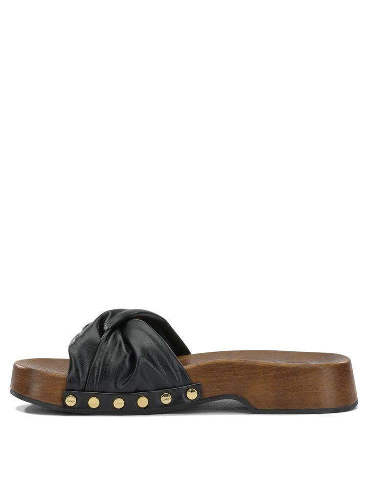 Ganni Tia Fairy Sandals - Black | 460e0bdf7abe4c53aee7fe05de237be8c5b3e22e
