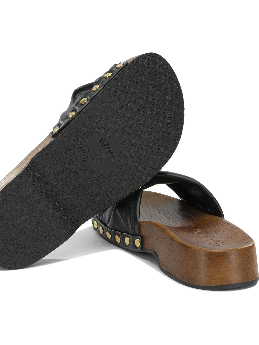 Ganni Tia Fairy Sandals - Black | 0486375cc88f709a283fb2cb5c8b5def7cfd18f5
