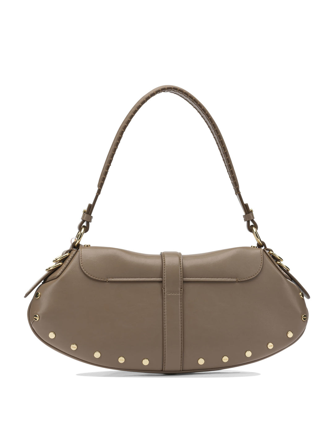 Ganni B-Kat Shoulder Bags - Brown | f78714ea7396352ba181dc32a70e3f5bce36071b