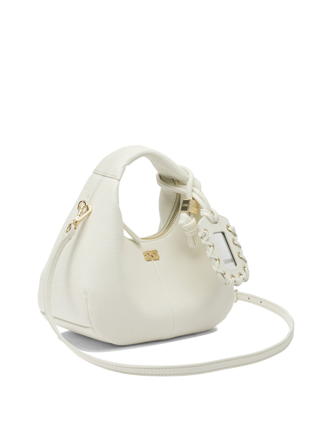 Ganni Hobo Handbags - White | 3120acb616d28534d13fd680ff2ab3a674171756