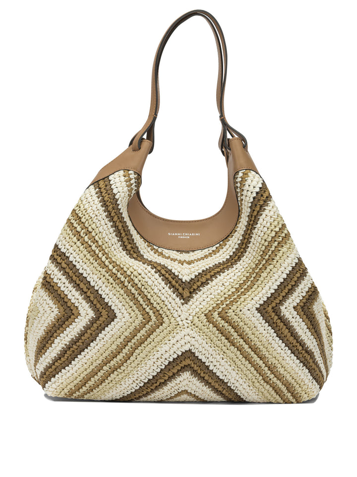 Gianni Chiarini  Shoulder Bags - Beige | d88d2f0fdcc21c58abb7f03e3450d87434587e29