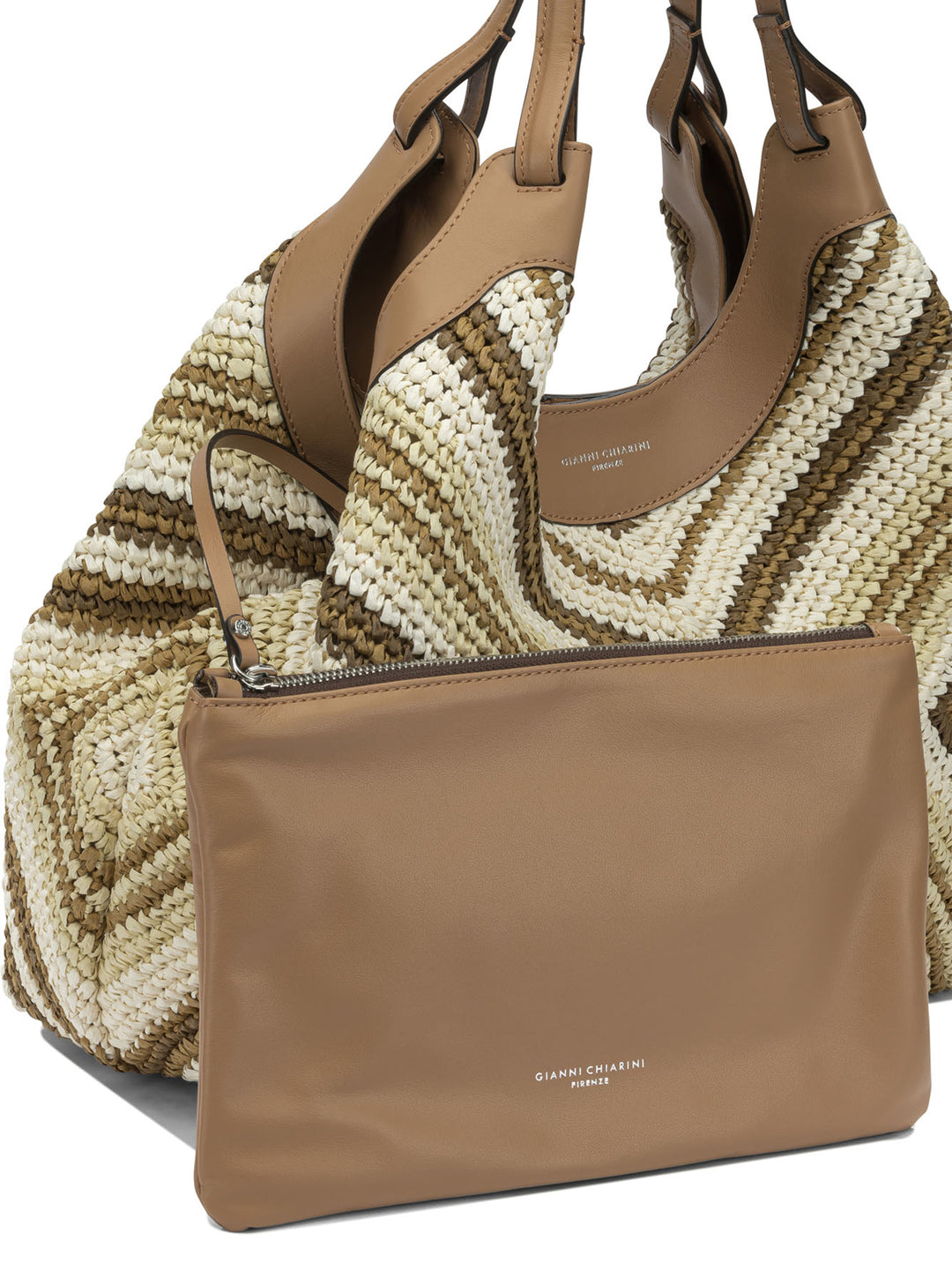 Gianni Chiarini  Shoulder Bags - Beige | b13661c69abb0289b8123fa41c719cd593cf9794