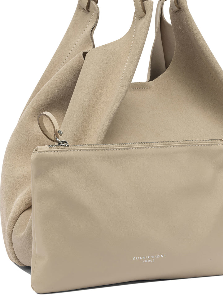 Gianni Chiarini  Shoulder Bags - Beige | 5473a048df4a9e6afcd3d064b5191e43d73e2a5c